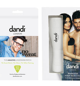 Special offer: dandi® patch – male pack of 10 and a Painless Hair Remover
