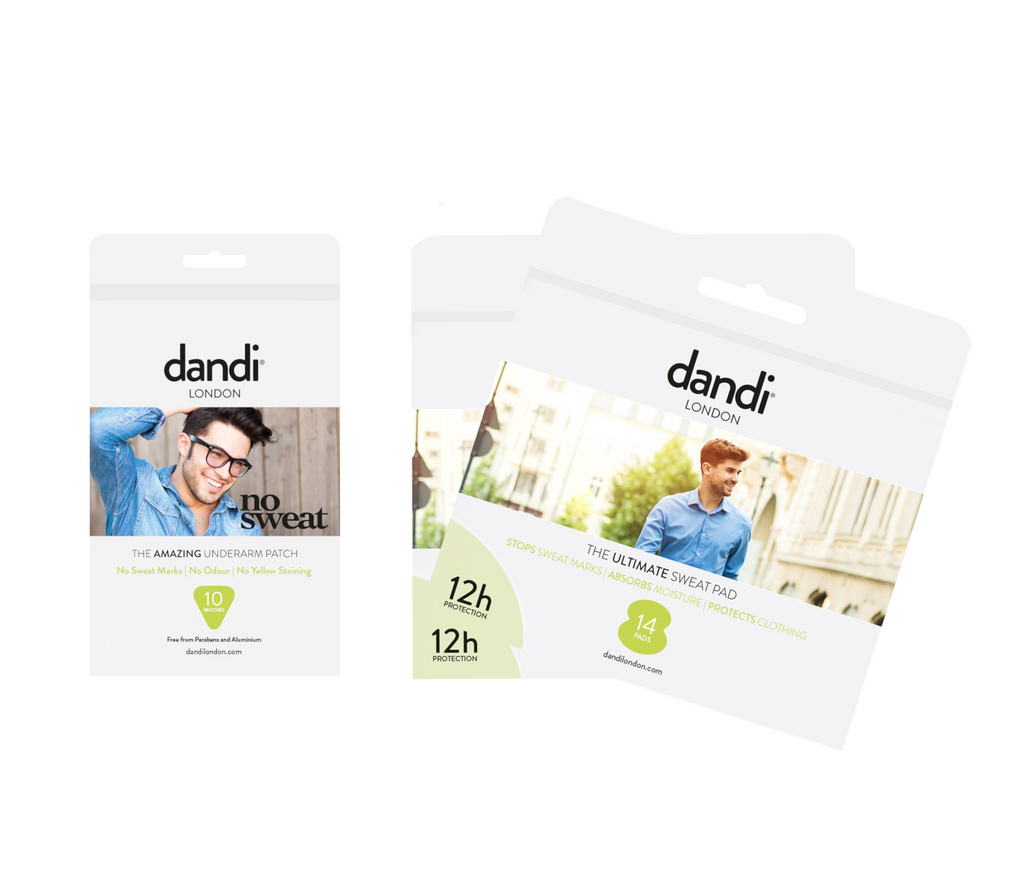 Male dandi® patches x 1 pack and pads x 2 packs 10% discount bundle