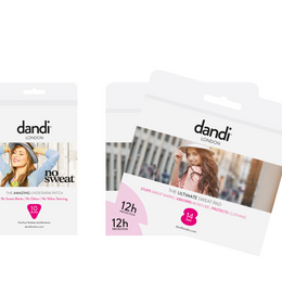 Female dandi® patches x 1 pack and pads x 2 packs 10% discount bundle